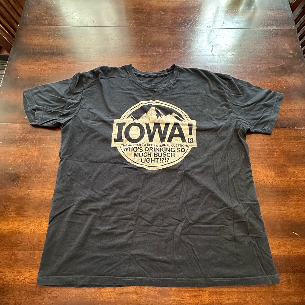 Raygun size XXL Busch light shirt